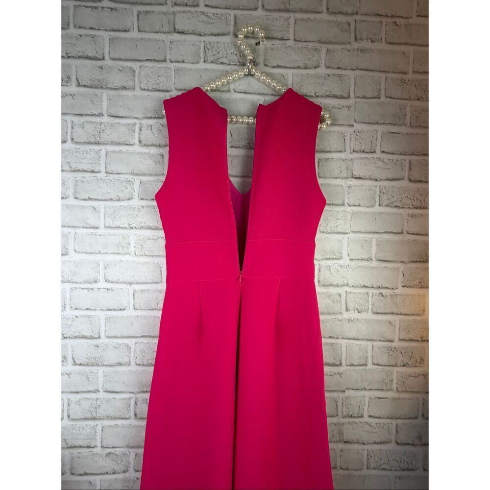 Sugar Lips Jumpsuit Wide Leg Size Small Hot Pink Fitted Trendy Spring - Picture 6 of 9